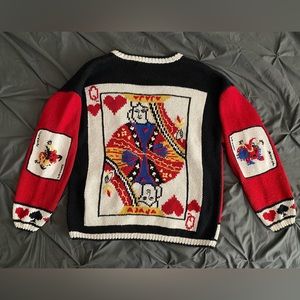 VINTAGE Bella Pointe button-up crochet cardigan